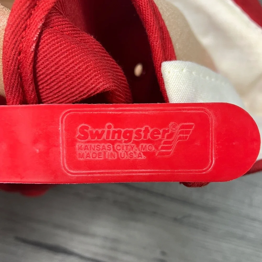 Vintage Swingster Case International Harvester Red Trucker Hat Snapback USA Made